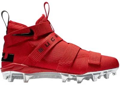 Nike LeBron Zoom Soldier 11 Cleat Ohio State PE