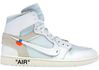 Air Jordan 1 Retro High Off-White White