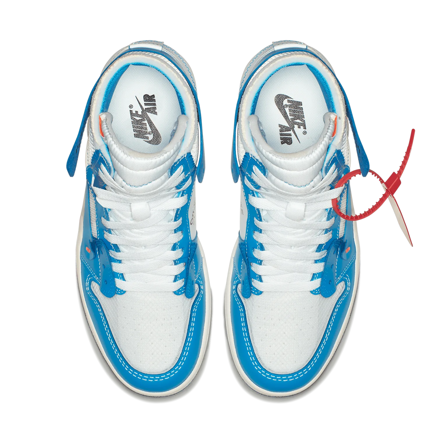 Air Jordan 1 Retro High Off-White University Blue image 2