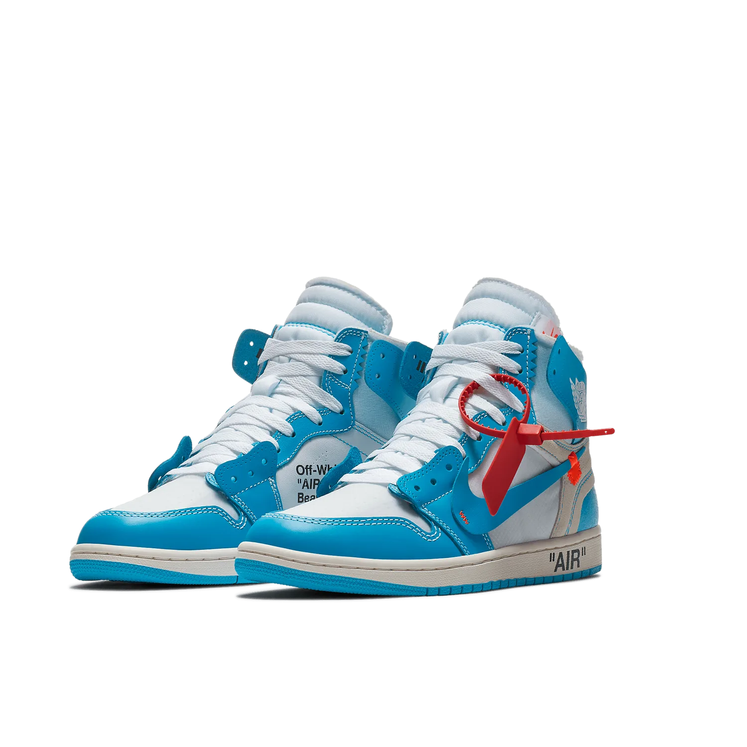 Air Jordan 1 Retro High Off-White University Blue image 3