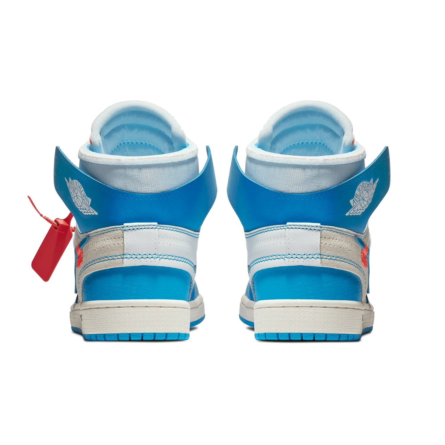 Air Jordan 1 Retro High Off-White University Blue image 4