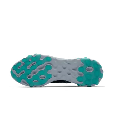 Nike React Element 87 Black Neptune Green