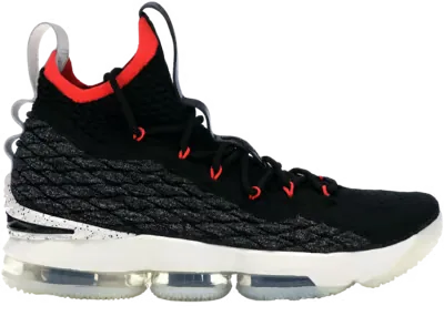 Nike LeBron 15 Black Bright Crimson