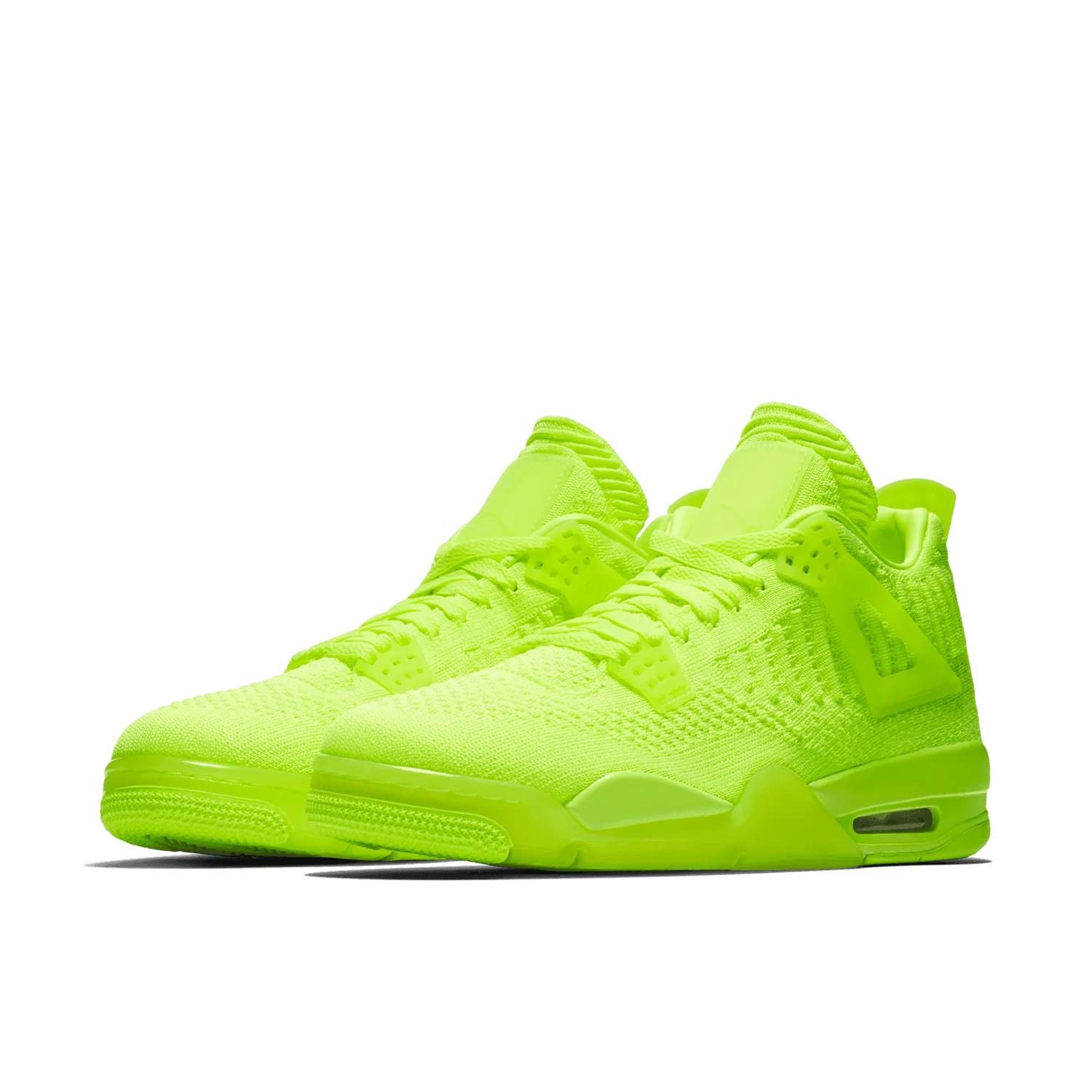 Air Jordan 4 Retro Flyknit Volt image 4