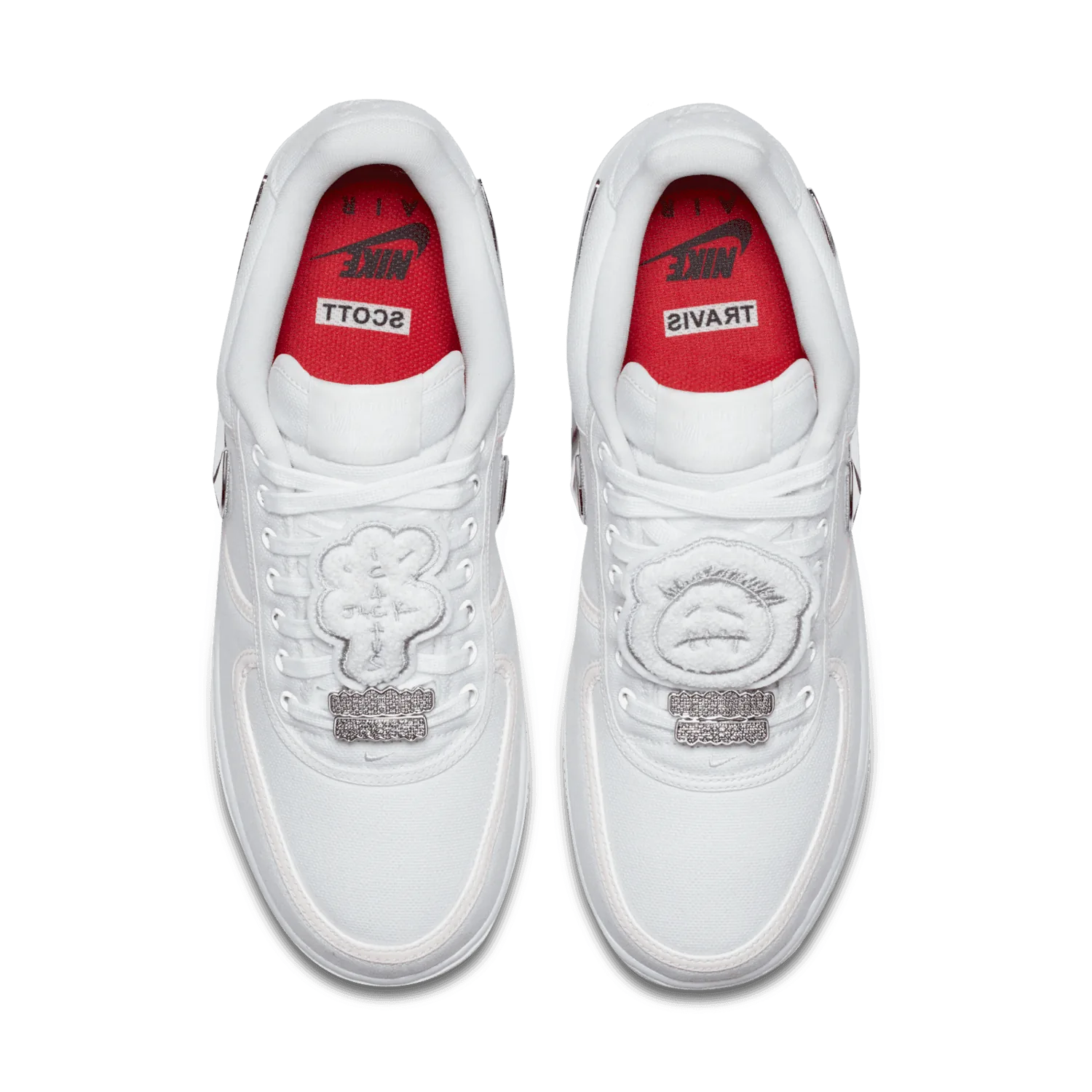 Nike Air Force 1 Low Travis Scott White image 5