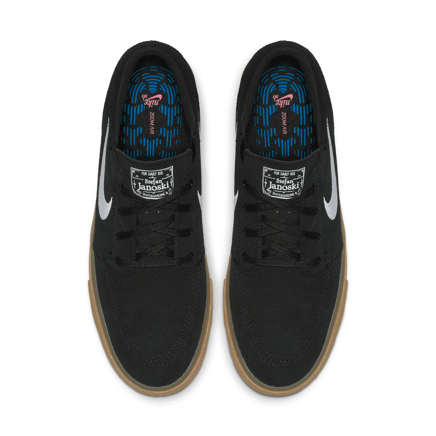 Nike SB Zoom Janoski RM Black White Gum image 3