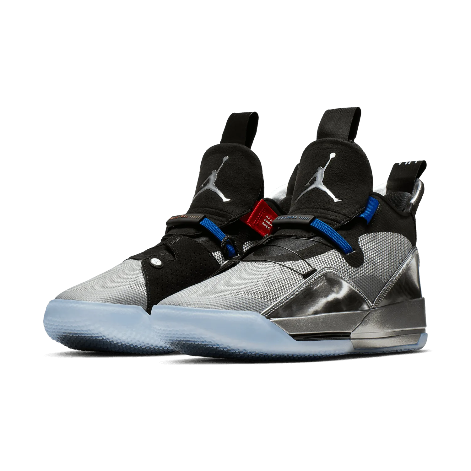 Air Jordan XXXIII Metallic Silver Black All-Star image 4