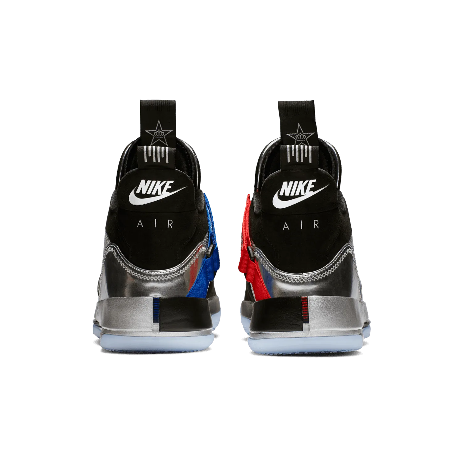 Air Jordan XXXIII Metallic Silver Black All-Star image 5
