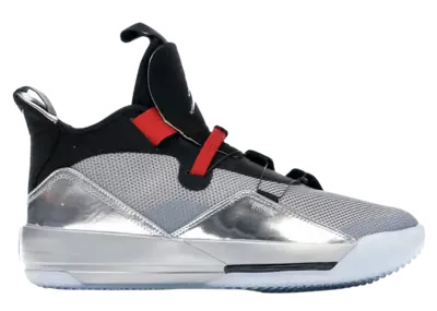 Air Jordan XXXIII Metallic Silver Black All-Star