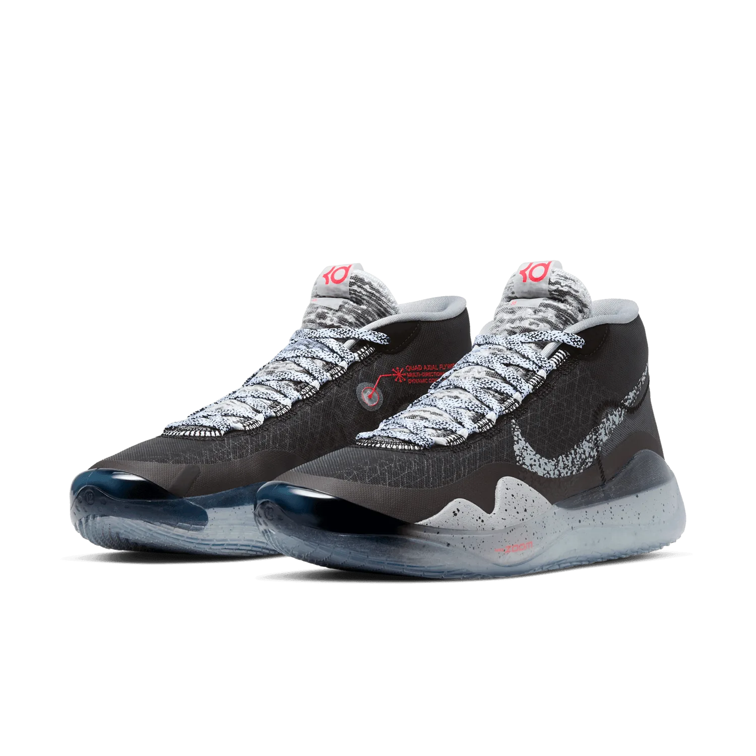 Nike KD 12 Black Cement image 4