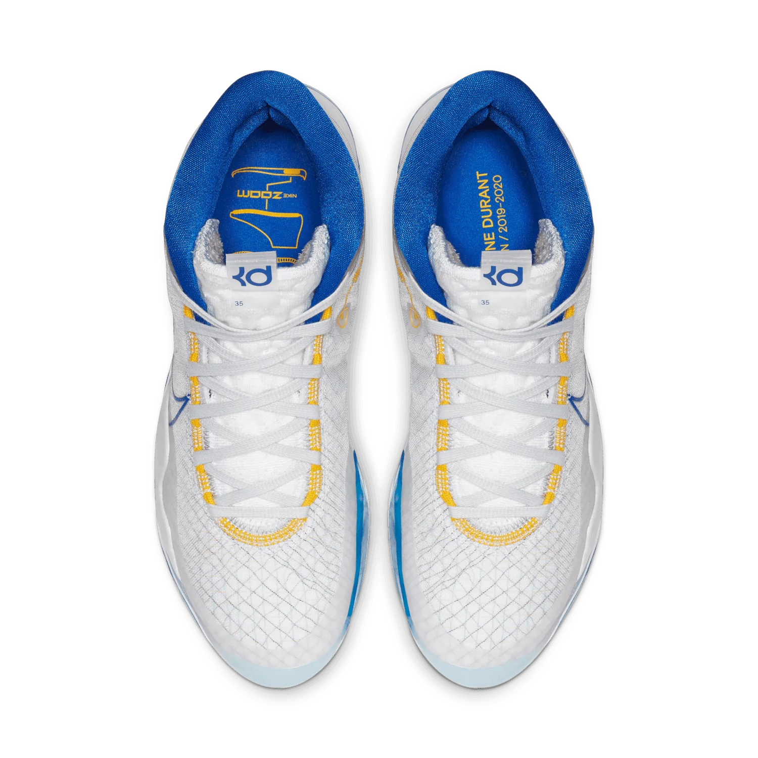 Nike KD 12 Warriors Home image 3