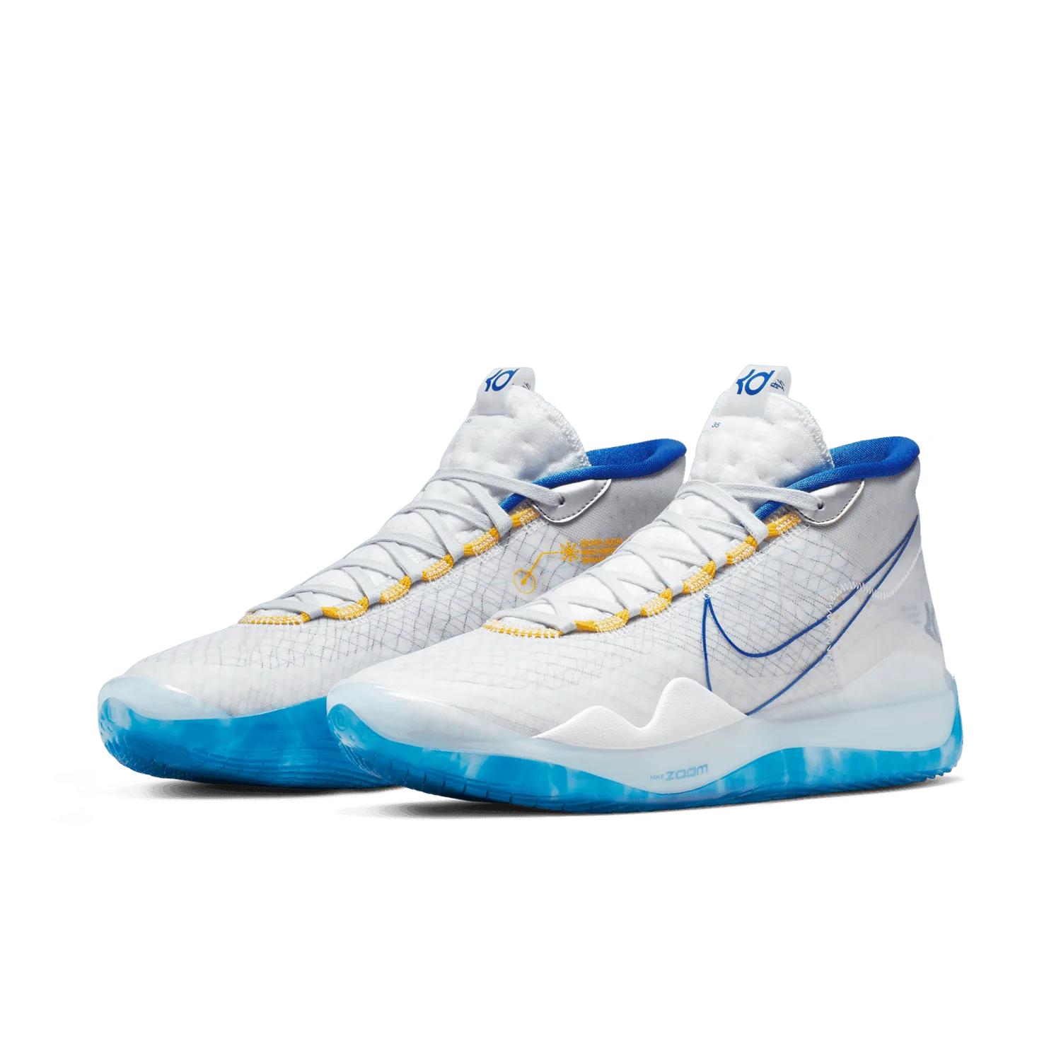 Nike KD 12 Warriors Home image 4