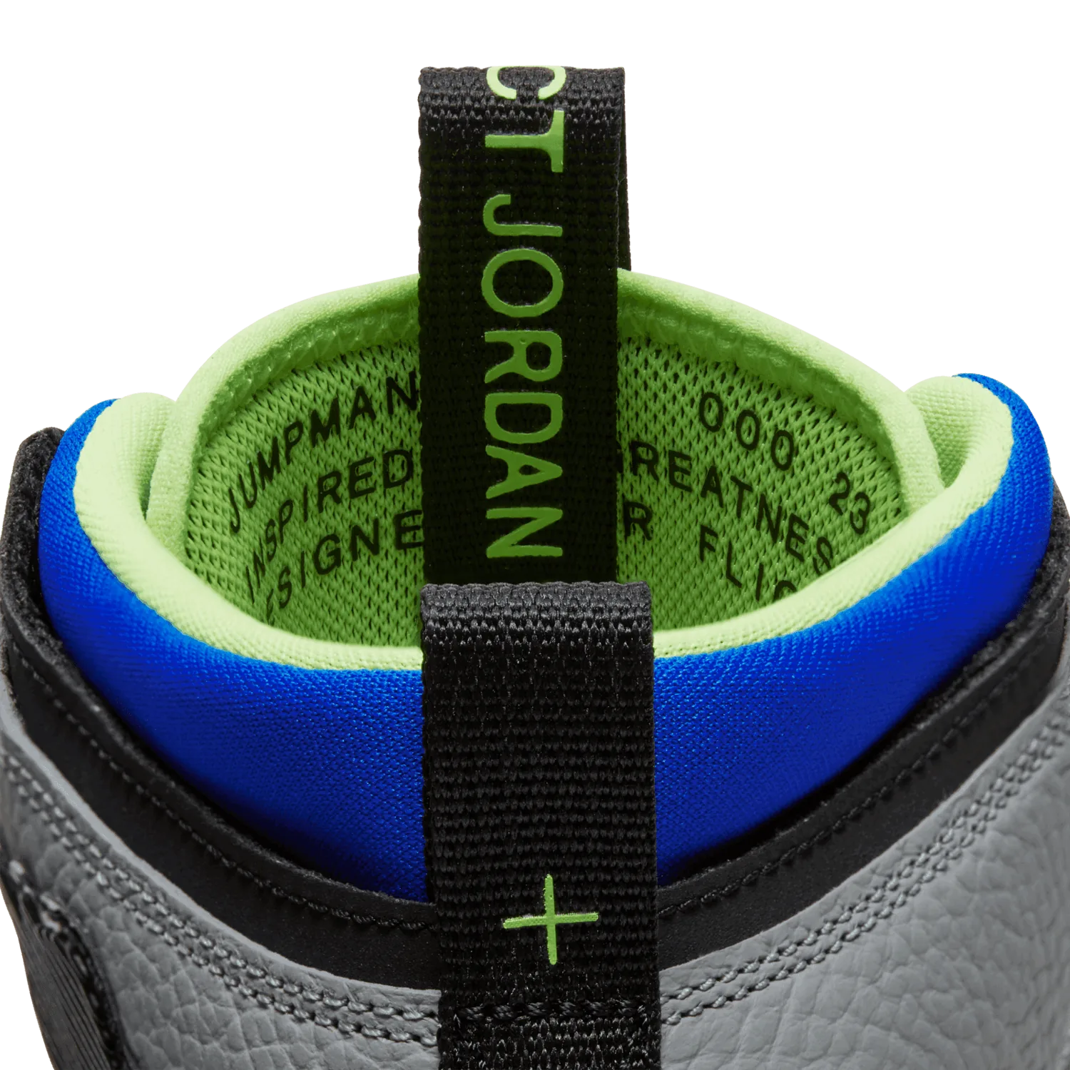 Jordan 1 High React Black Particle Grey image 6