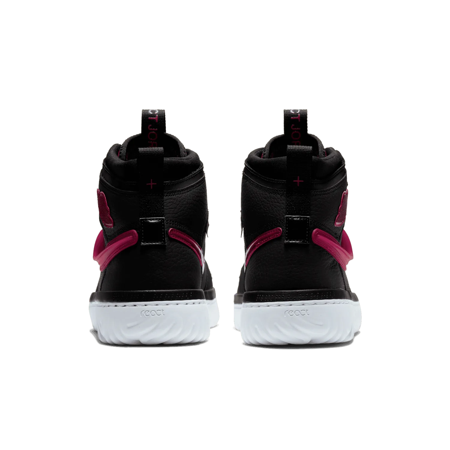 Jordan 1 High React Black Noble Red image 5