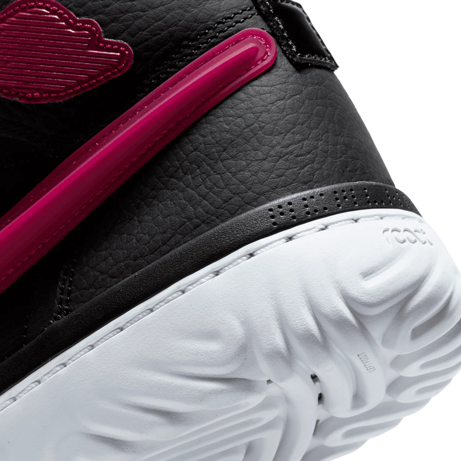 Jordan 1 High React Black Noble Red image 8