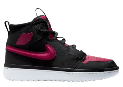 Jordan 1 High React Black Noble Red