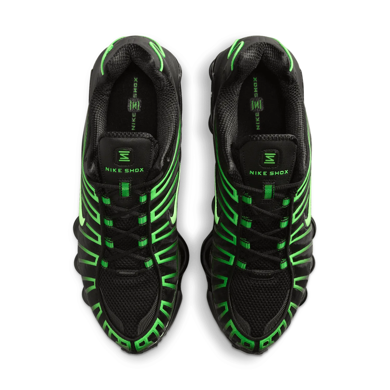 Nike Shox TL Black Green Strike image 2