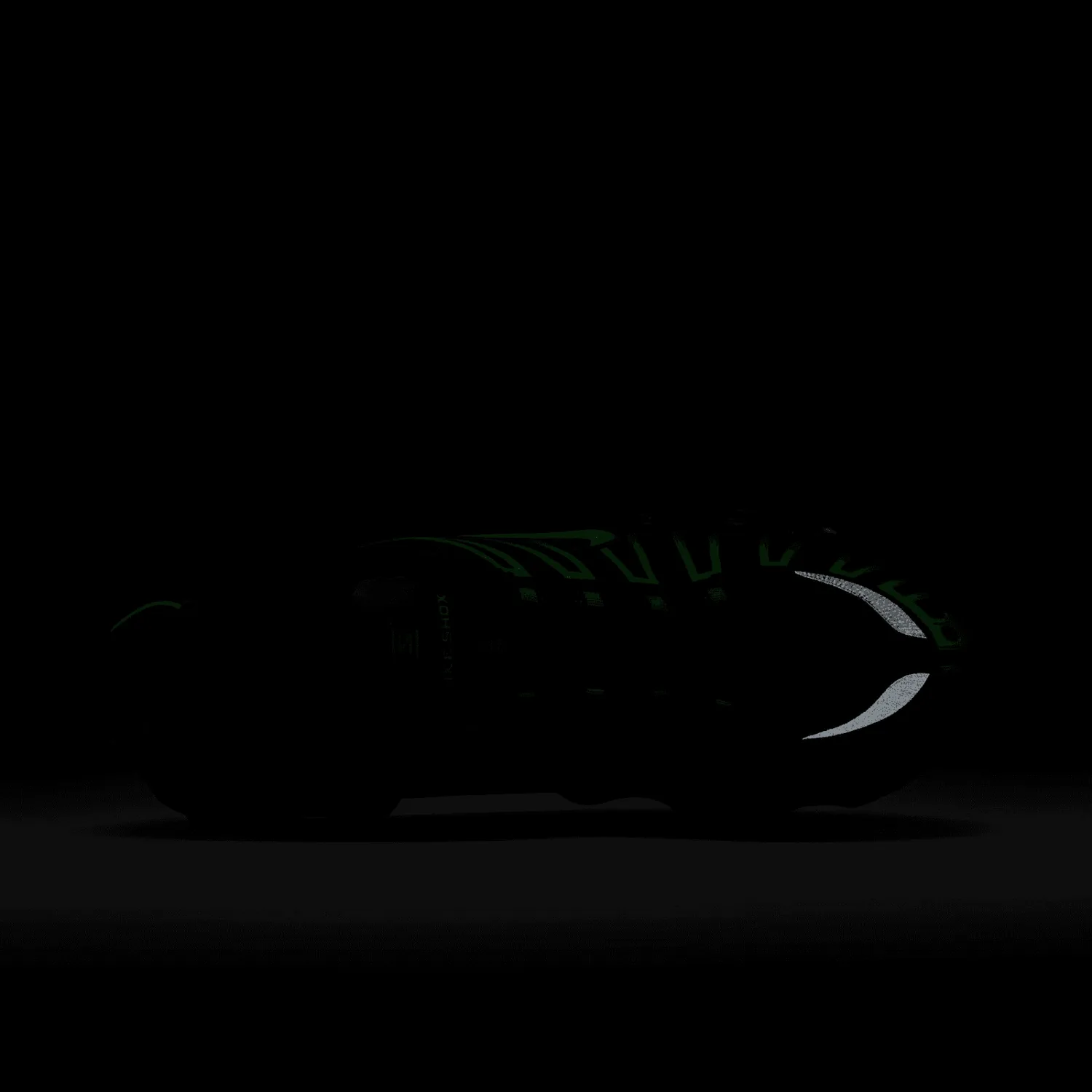 Nike Shox TL Black Green Strike image 5