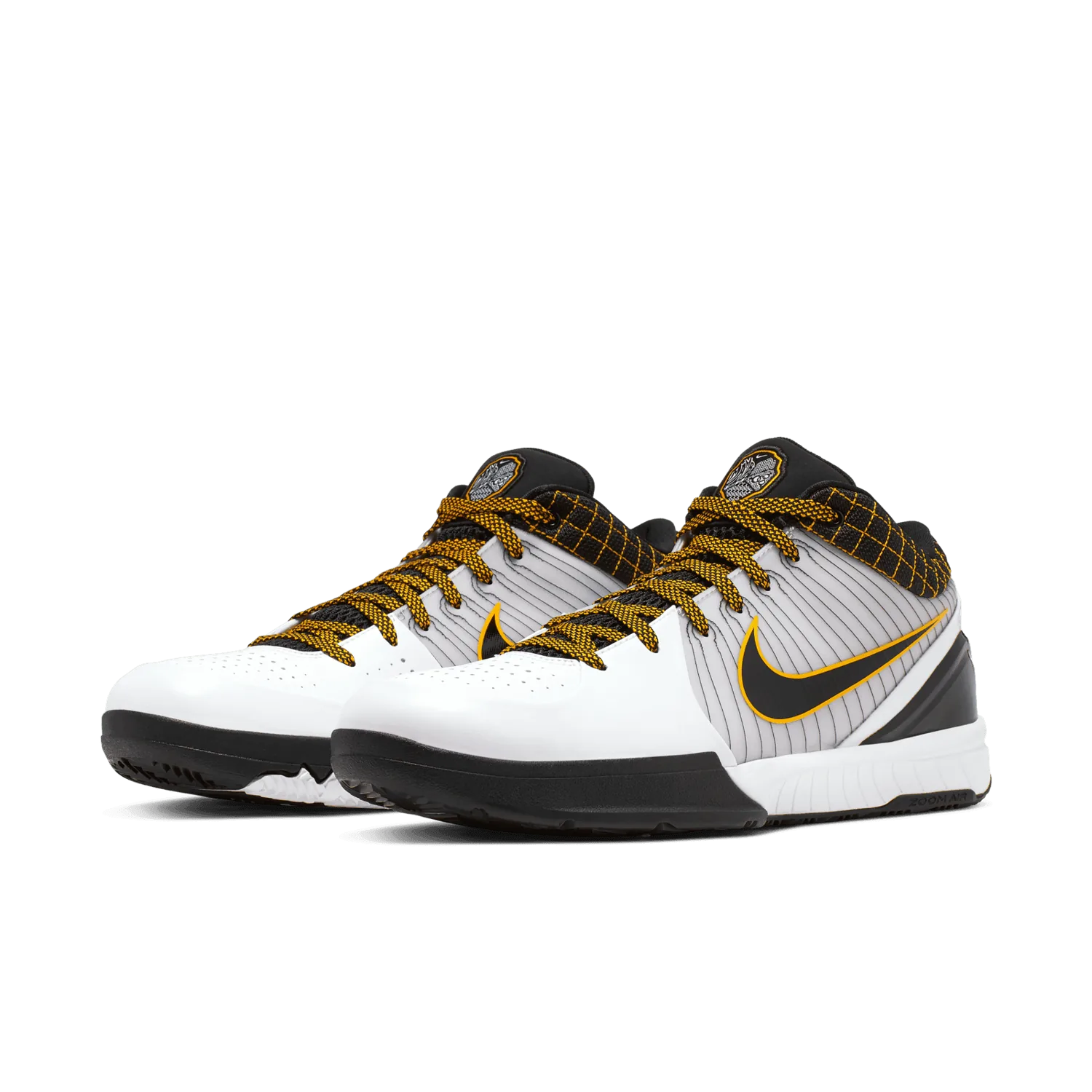 Nike Kobe 4 Protro White Black Del Sol image 4
