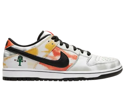 Nike SB Low Dunk Raygun Tie-Dye White (Away)