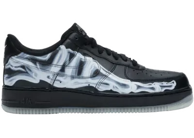 Nike Air Force 1 Low Black Skeleton Halloween (2019)