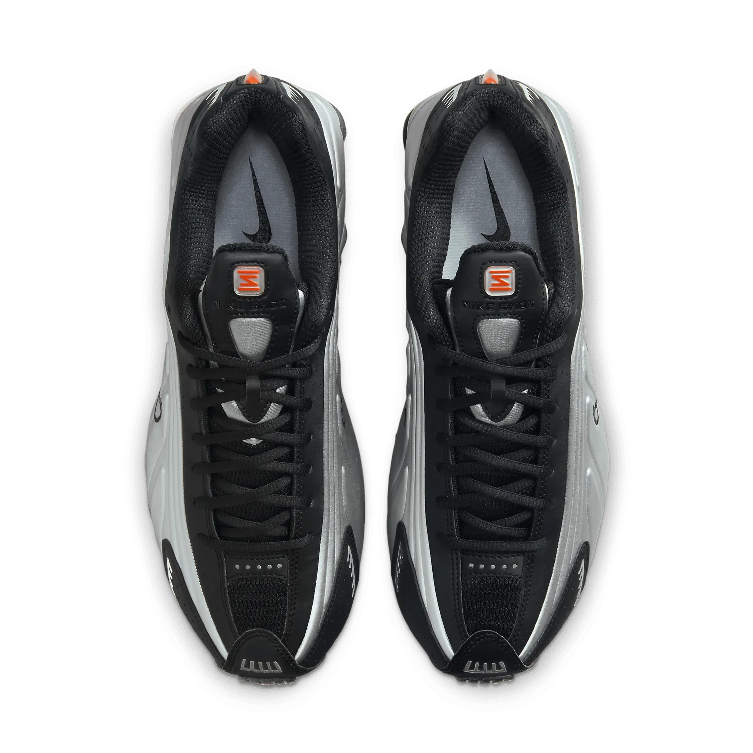 Nike Shox R4 Black Metallic Silver image 3