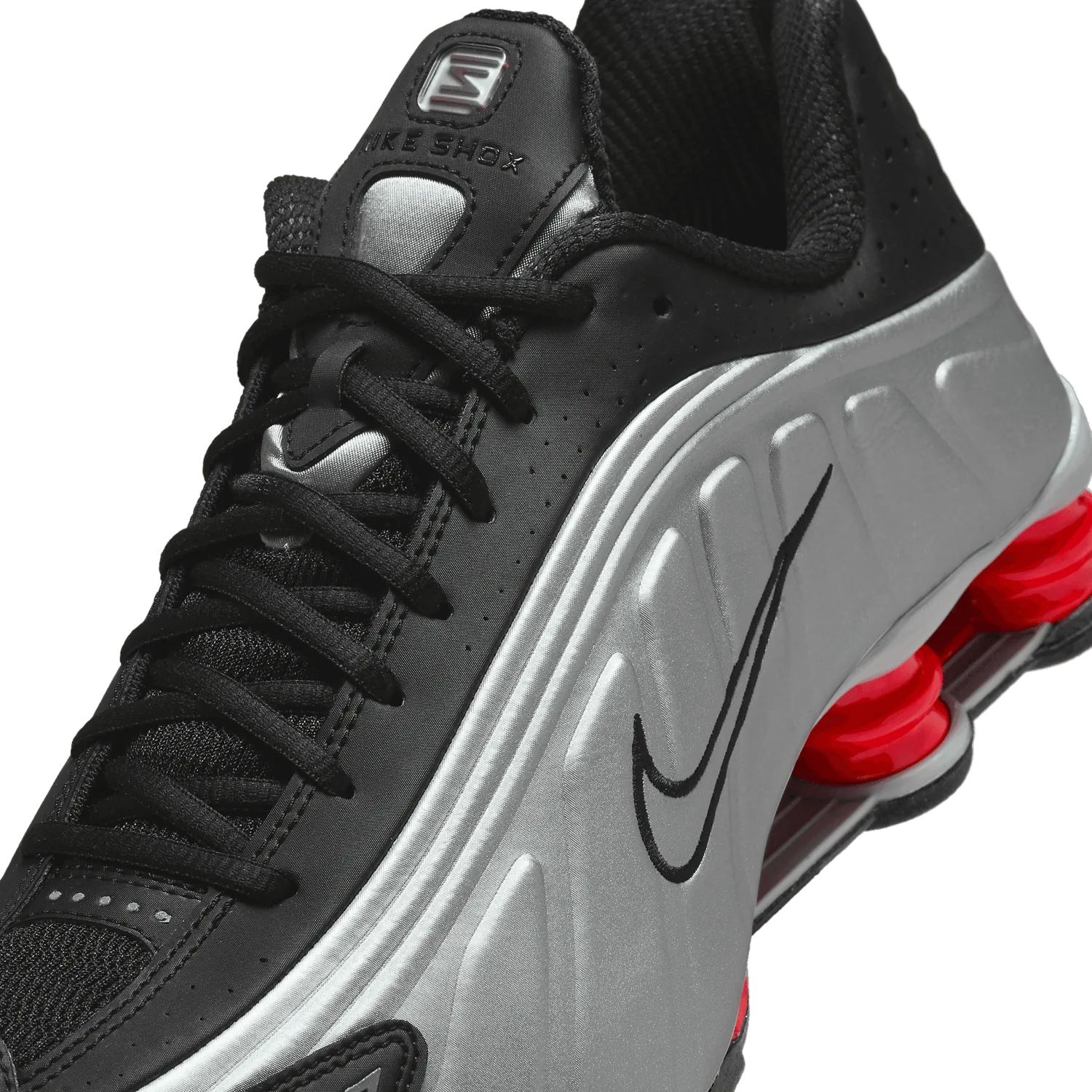 Nike Shox R4 Black Metallic Silver image 6