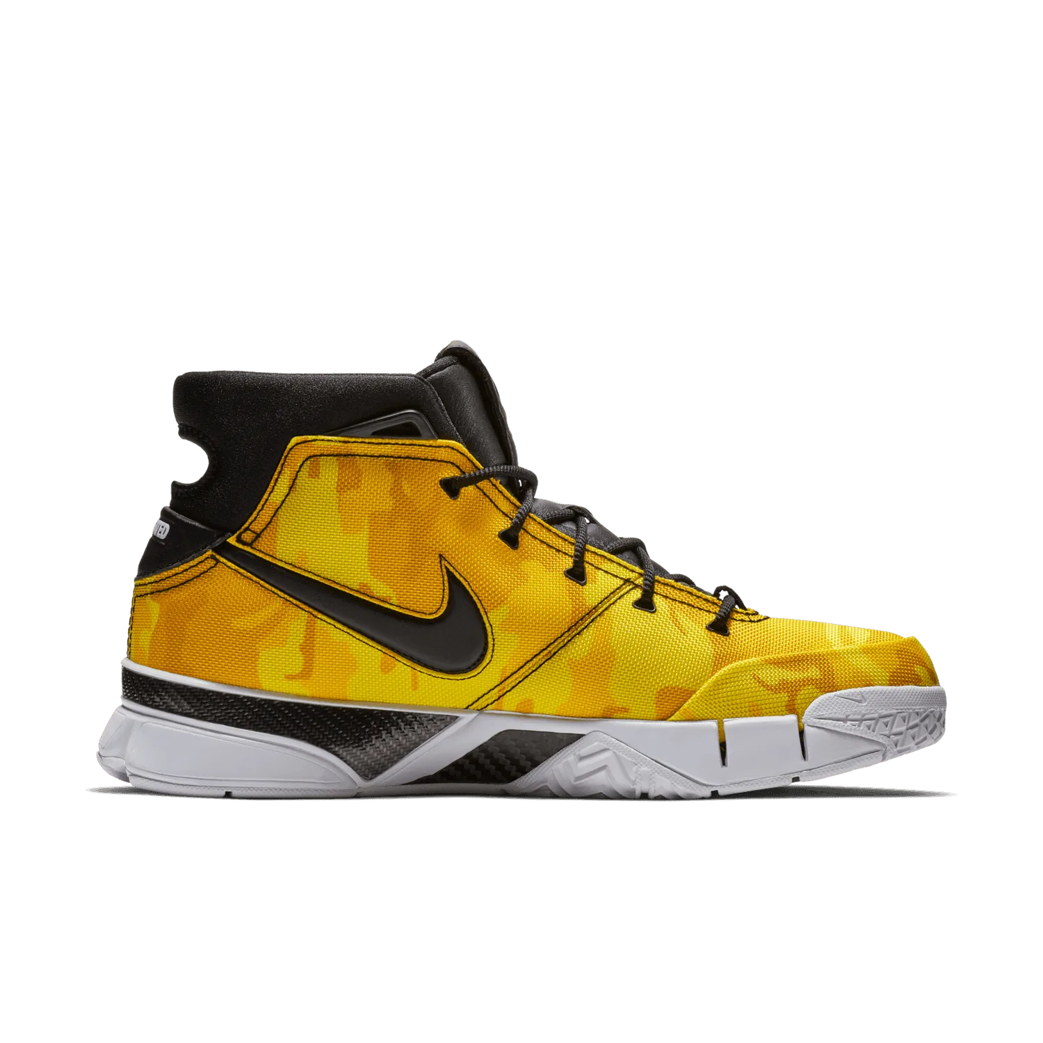 Nike Kobe 1 Protro Undefeated Yellow Camo (La Brea) image 6