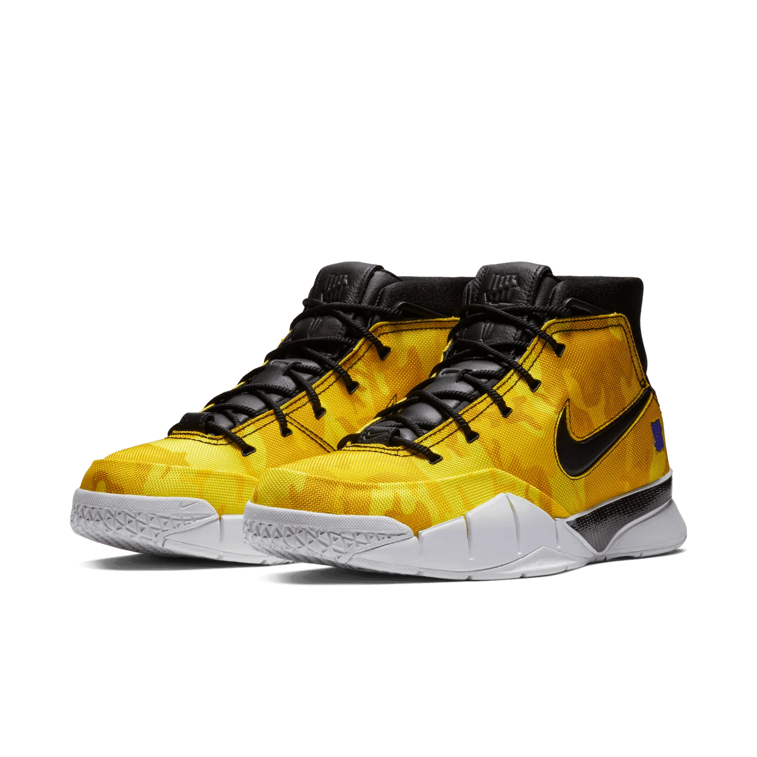 Nike Kobe 1 Protro Undefeated Yellow Camo (La Brea) image 8