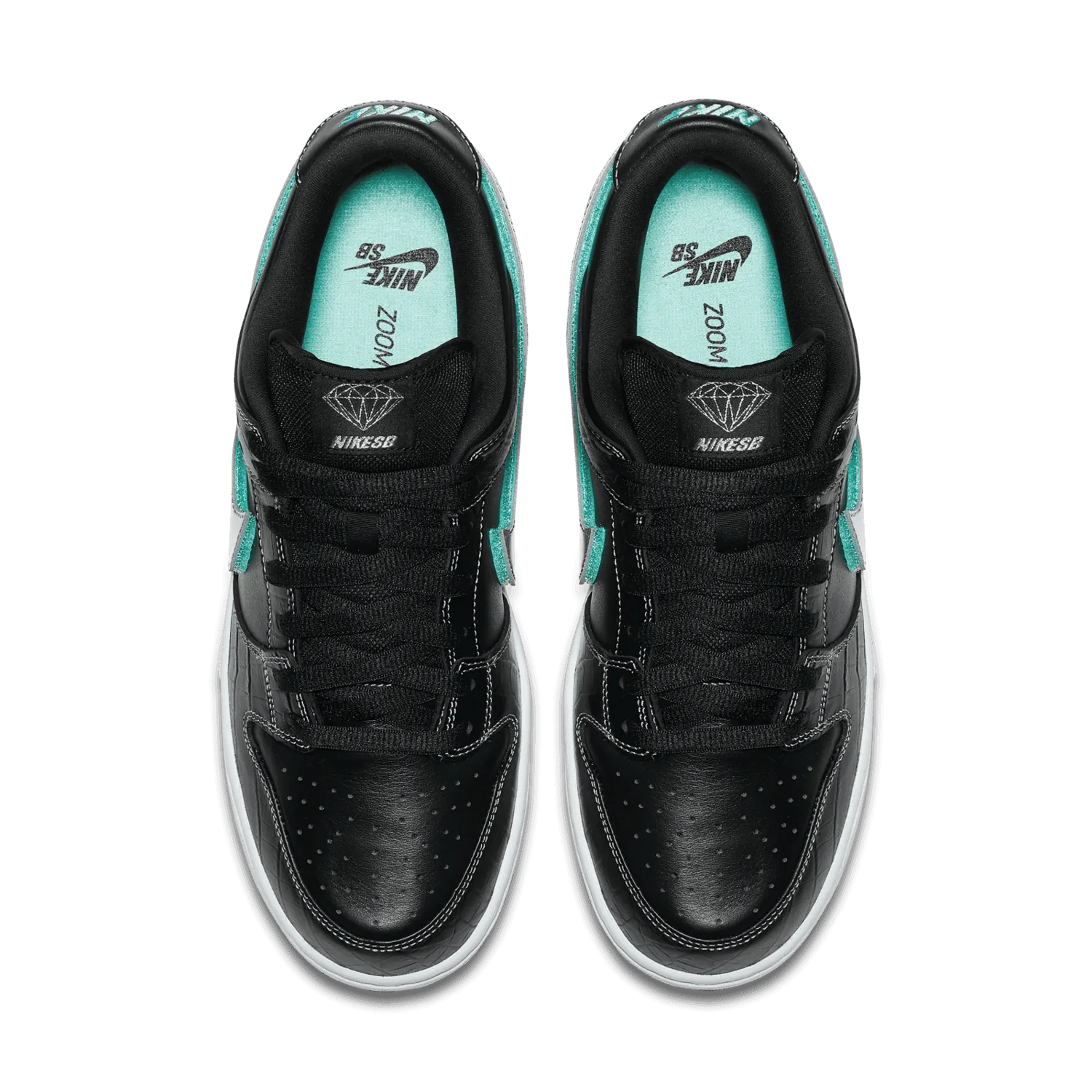 Nike SB Dunk Low Diamond Supply Co Black Diamond image 3