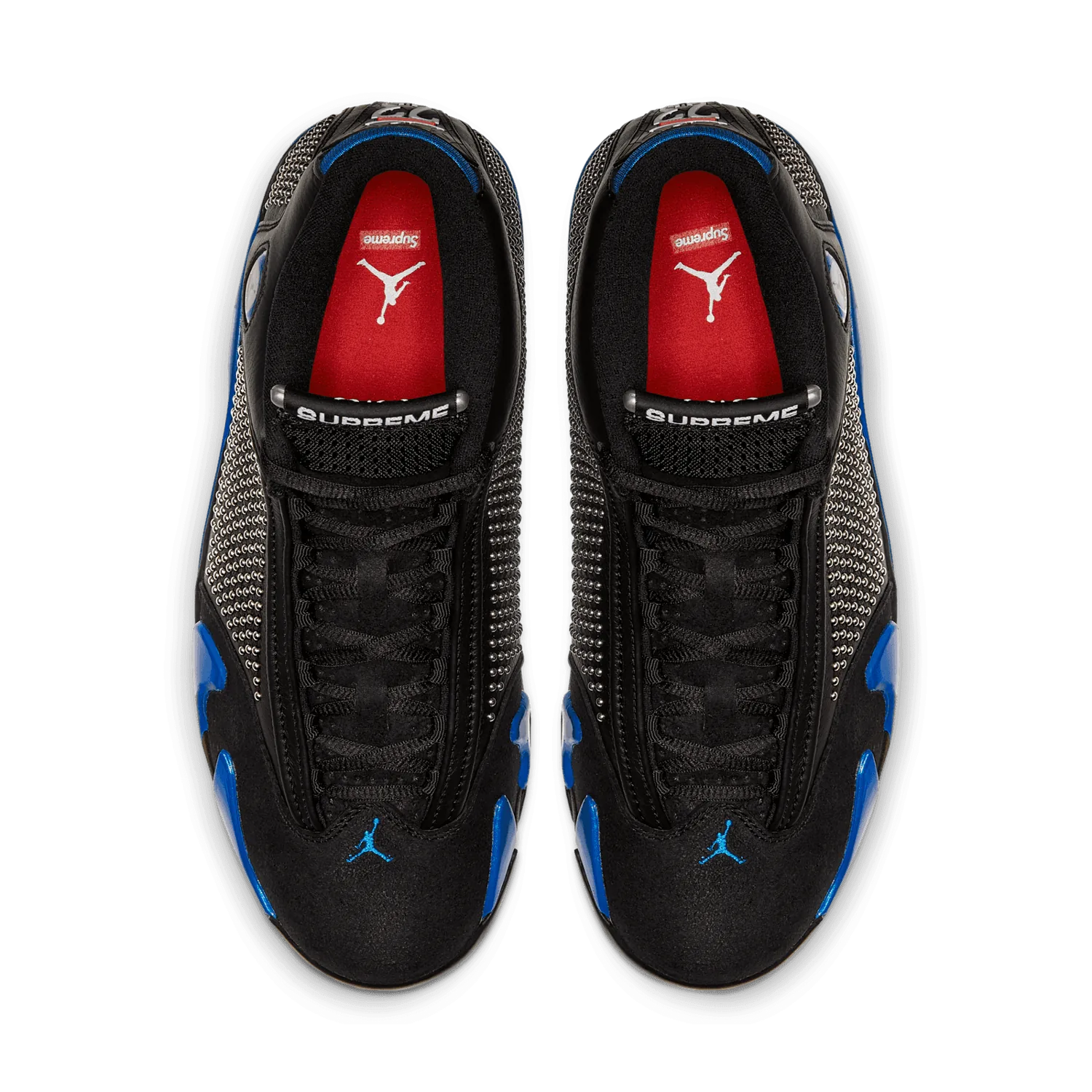 Air Jordan 14 Retro Supreme Black image 3