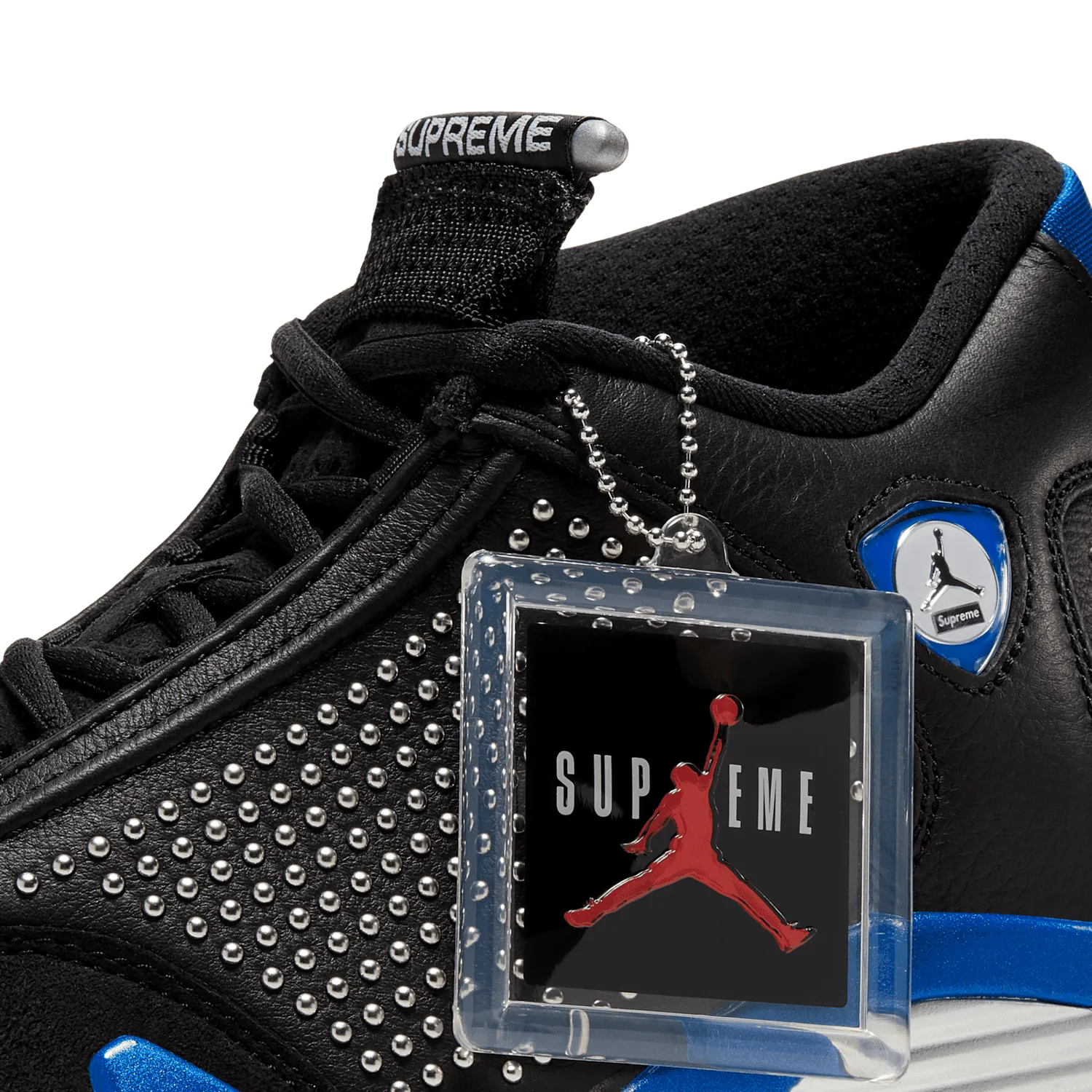 Air Jordan 14 Retro Supreme Black image 7