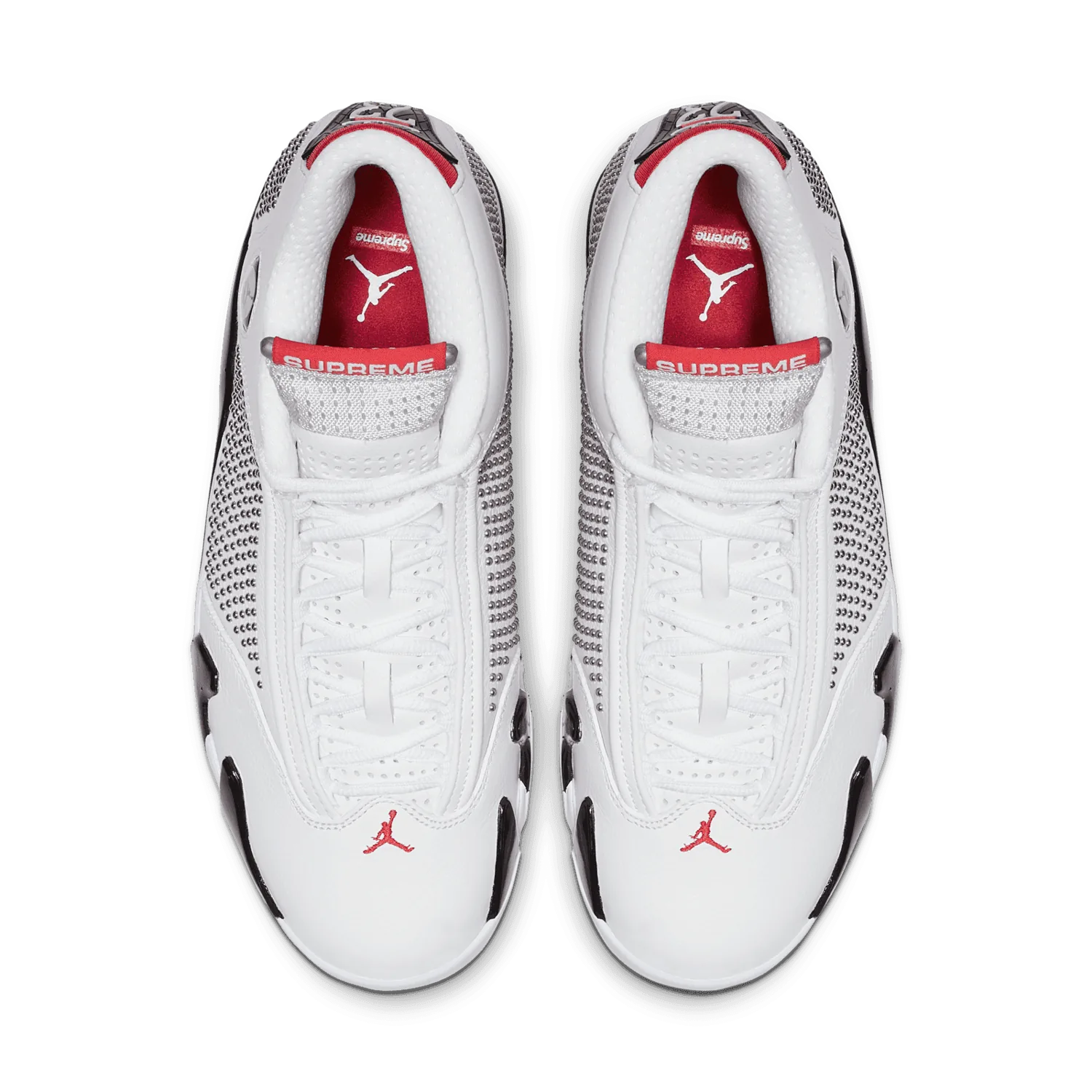 Air Jordan 14 Retro Supreme White image 3