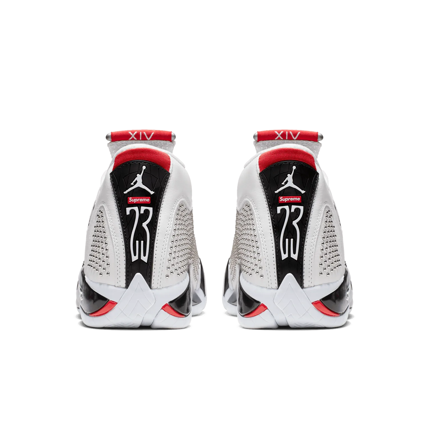 Air Jordan 14 Retro Supreme White image 5