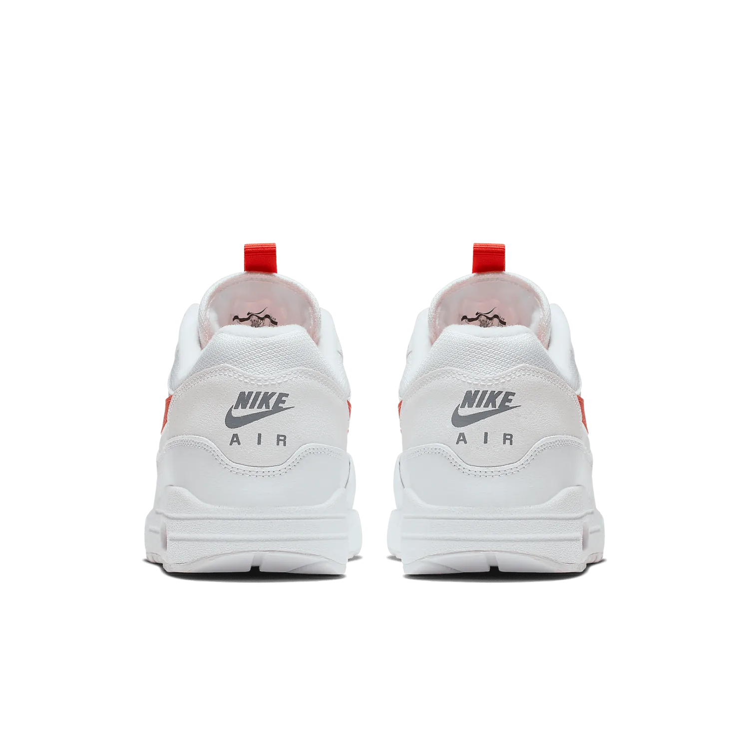 Nike Air Max 1 Tongue Tab White Team Orange image 5