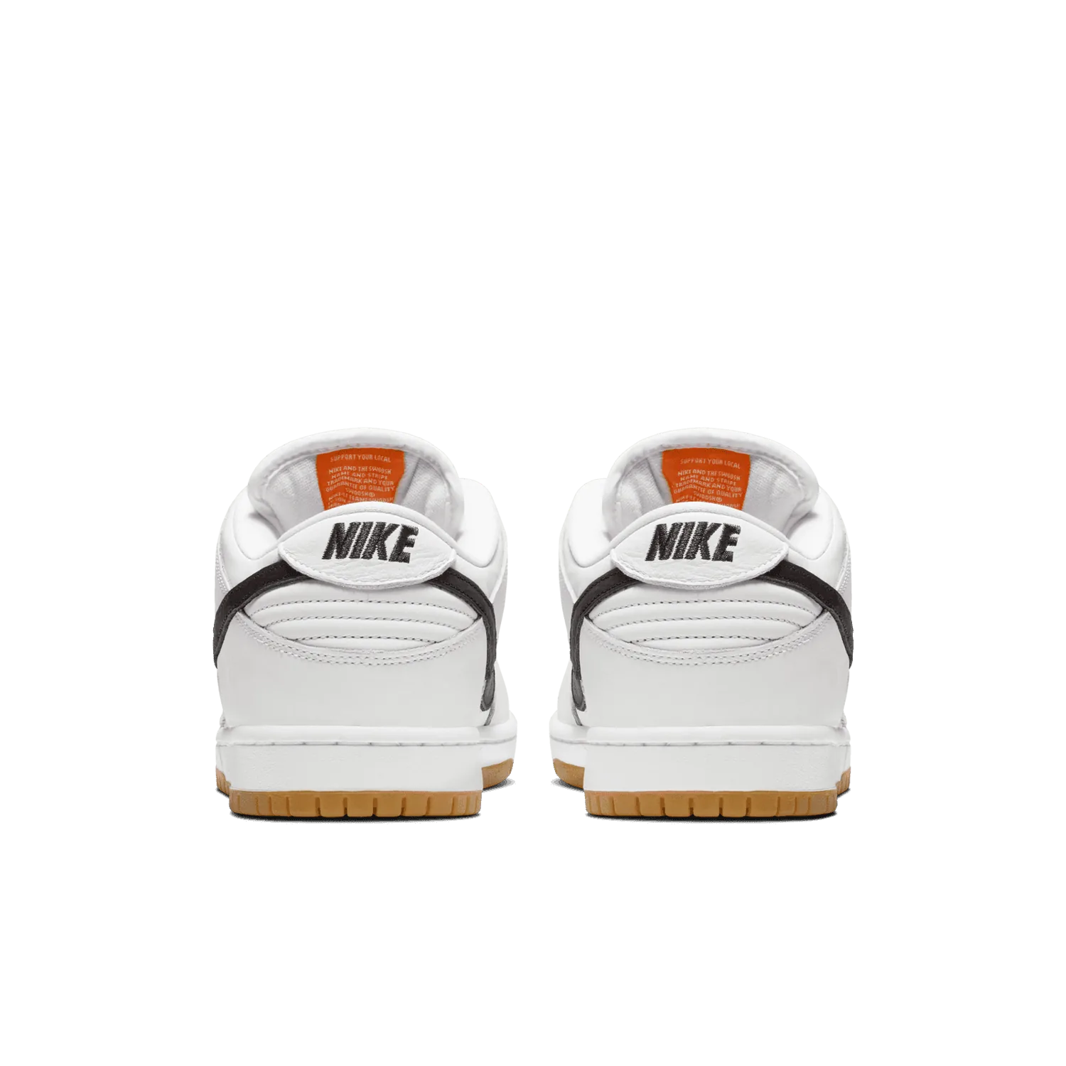 Nike SB Dunk Low Orange Label White Black image 5