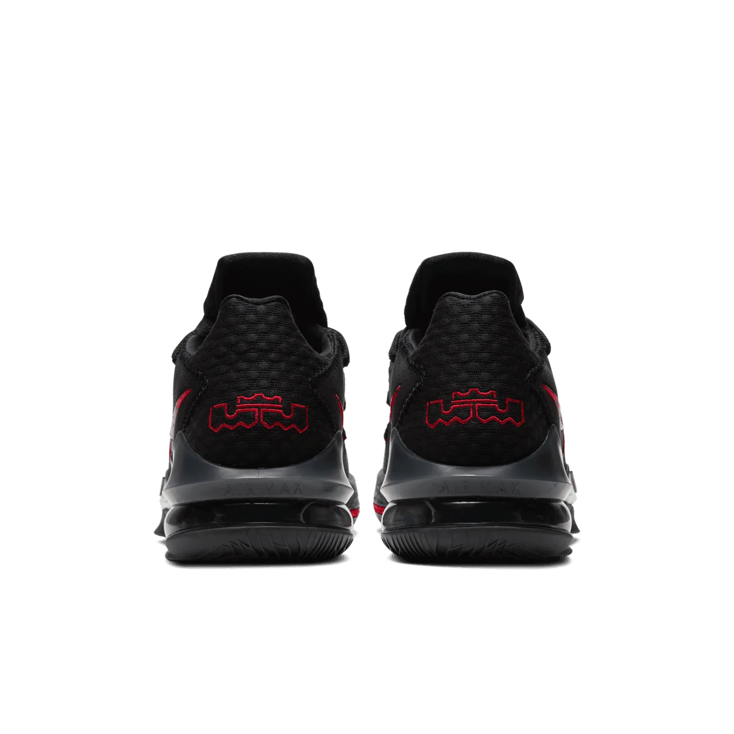 Nike LeBron 17 Low Black Red Dark Grey image 5