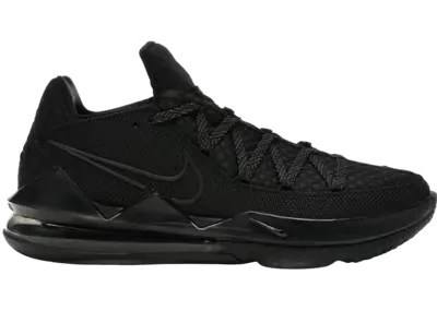 Nike LeBron 17 Low Triple Black