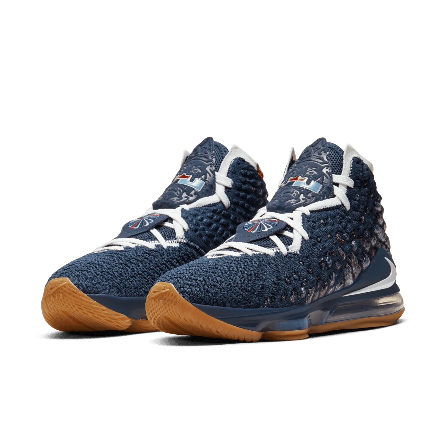 Nike LeBron 17 College Navy image 4