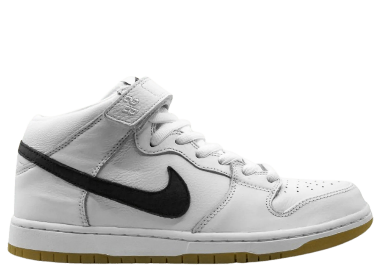Nike SB Dunk Mid Orange Label White