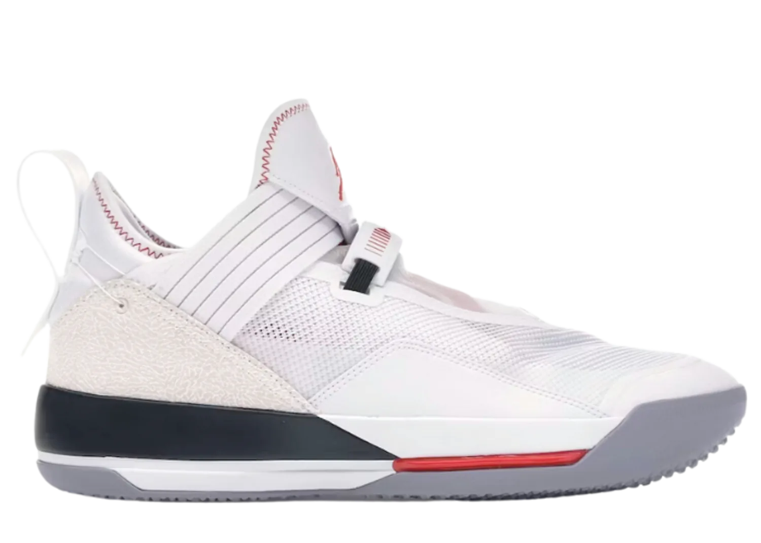 Air Jordan XXXIII SE White Gym Red Black