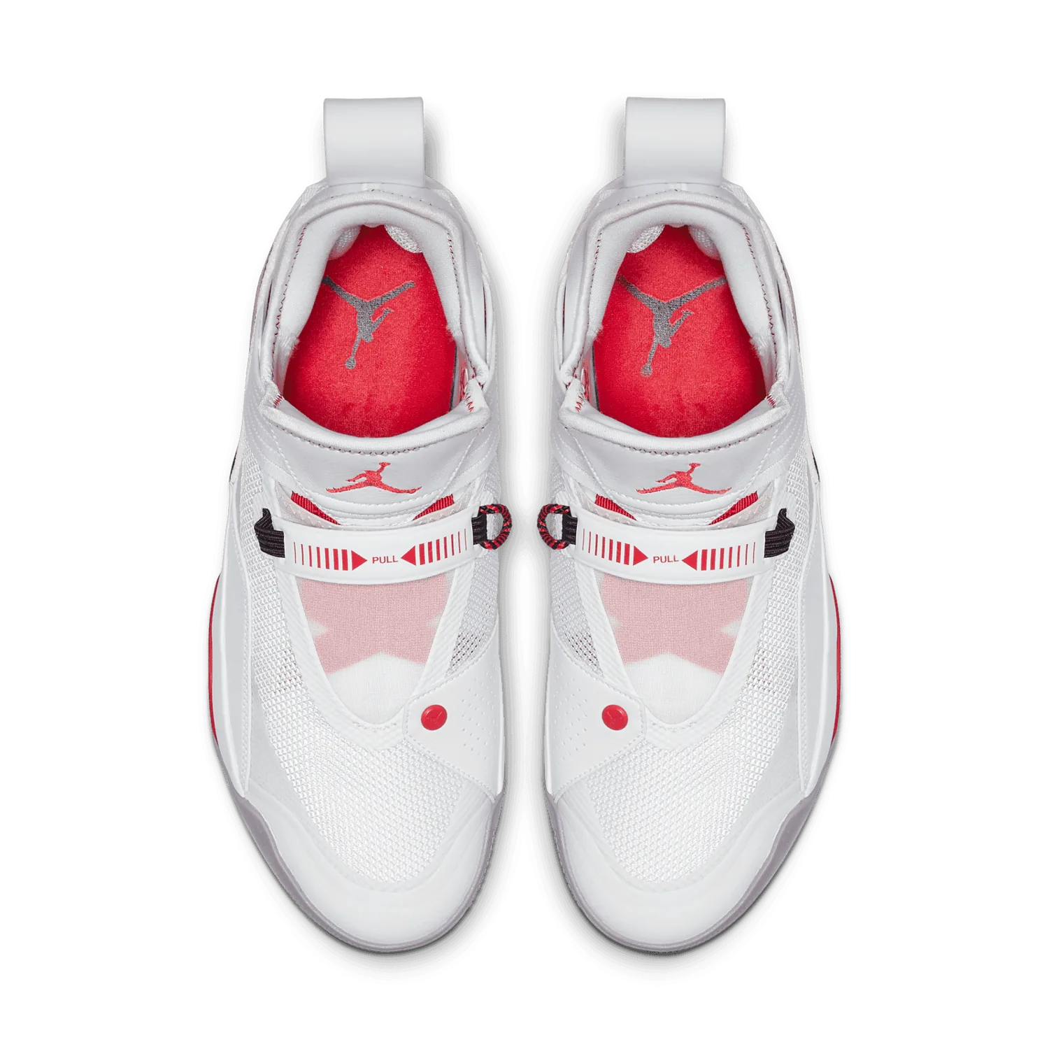Air Jordan XXXIII SE White Gym Red Black image 3