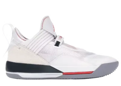 Air Jordan XXXIII SE White Gym Red Black