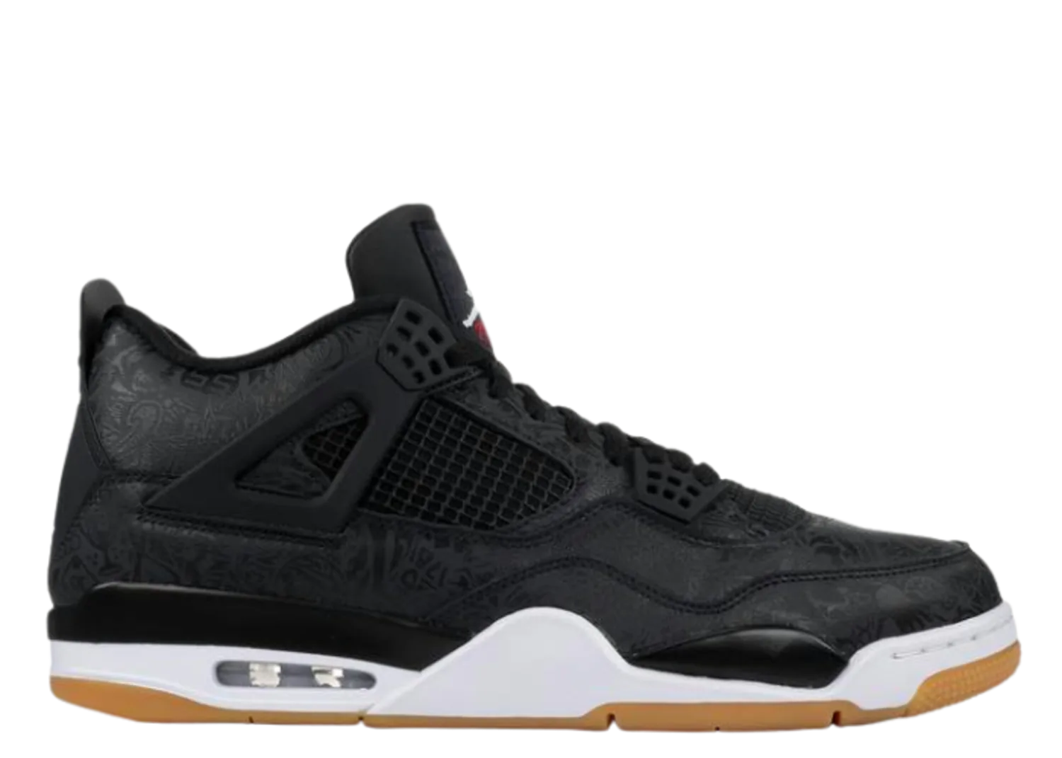Jordan 4 Retro Laser Black Gum