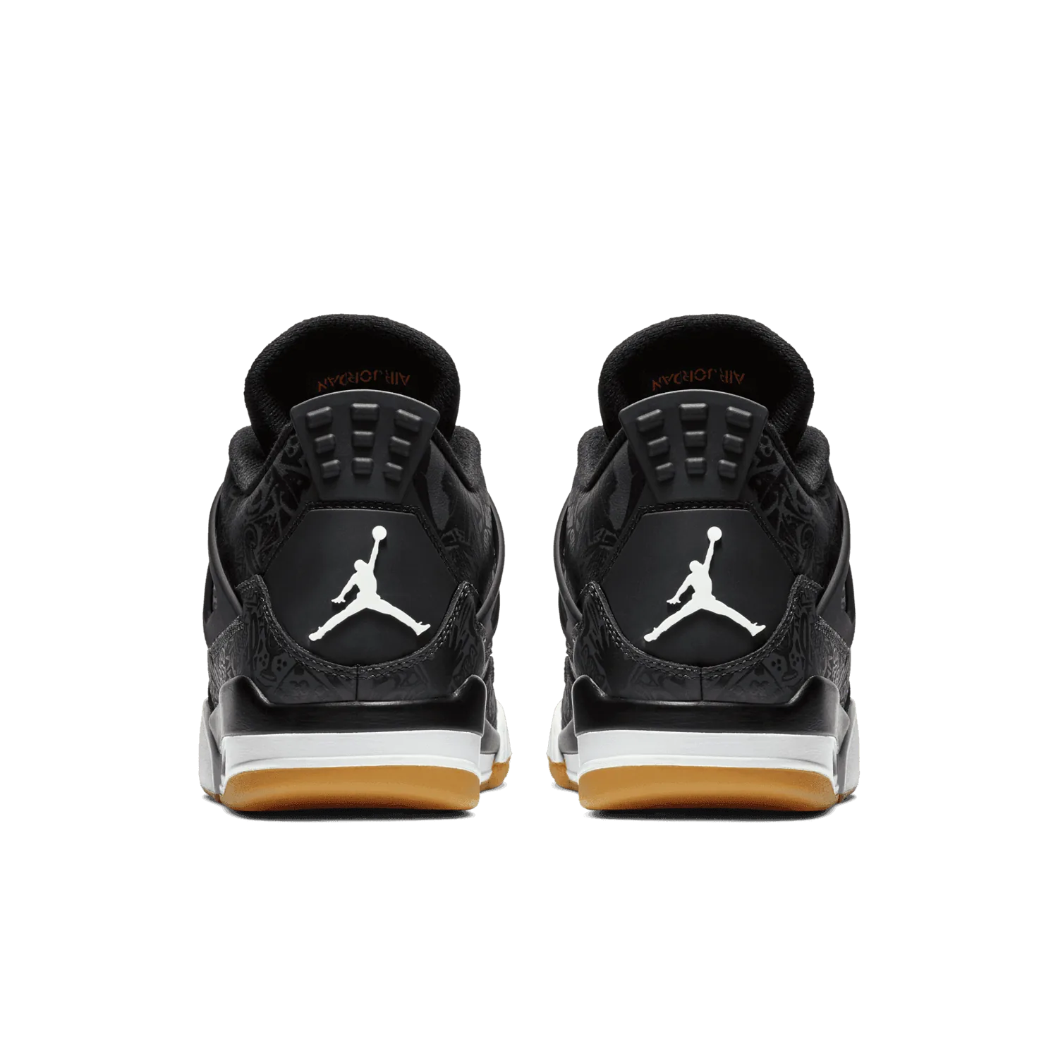 Jordan 4 Retro Laser Black Gum image 5