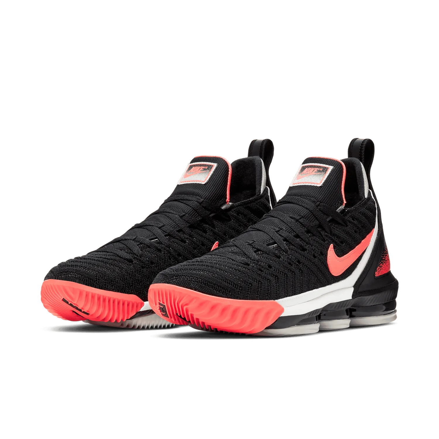 Nike LeBron 16 Black Hot Lava image 4