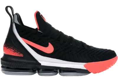 Nike LeBron 16 Black Hot Lava