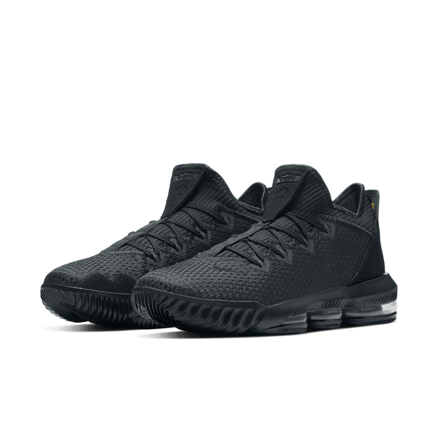 Nike LeBron 16 Low Triple Black image 4