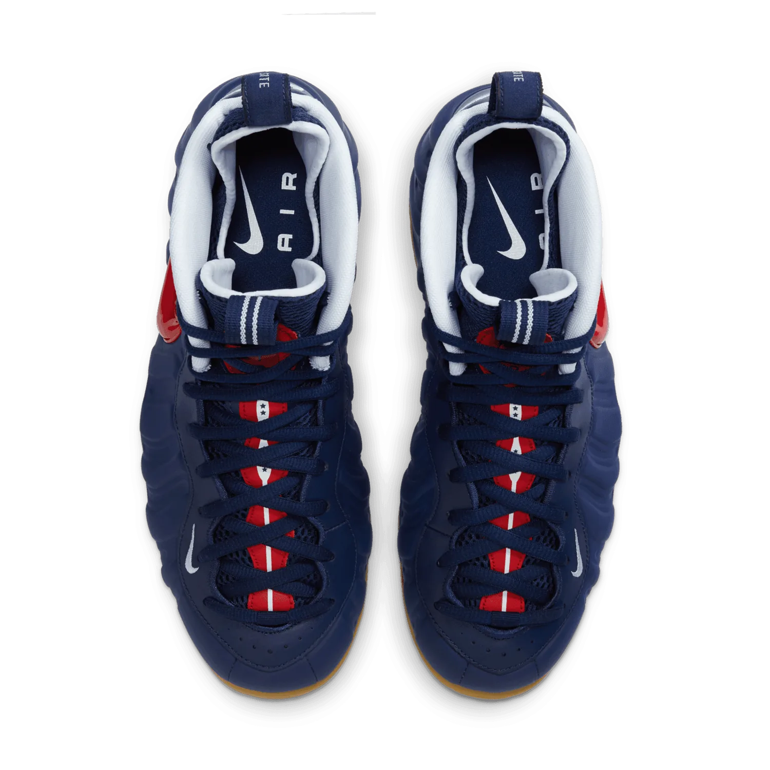 Nike Air Foamposite Pro Blue Void University Red image 3