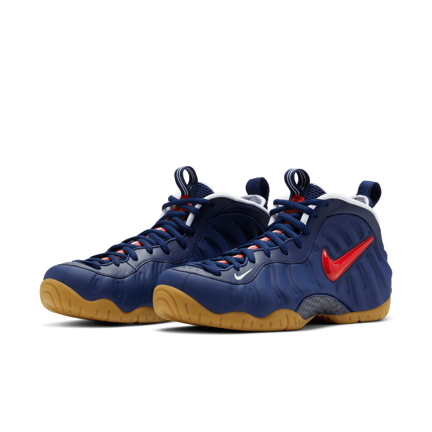 Nike Air Foamposite Pro Blue Void University Red image 4